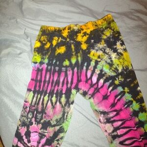 Colorful Tie-Dye Kids Bottoms
